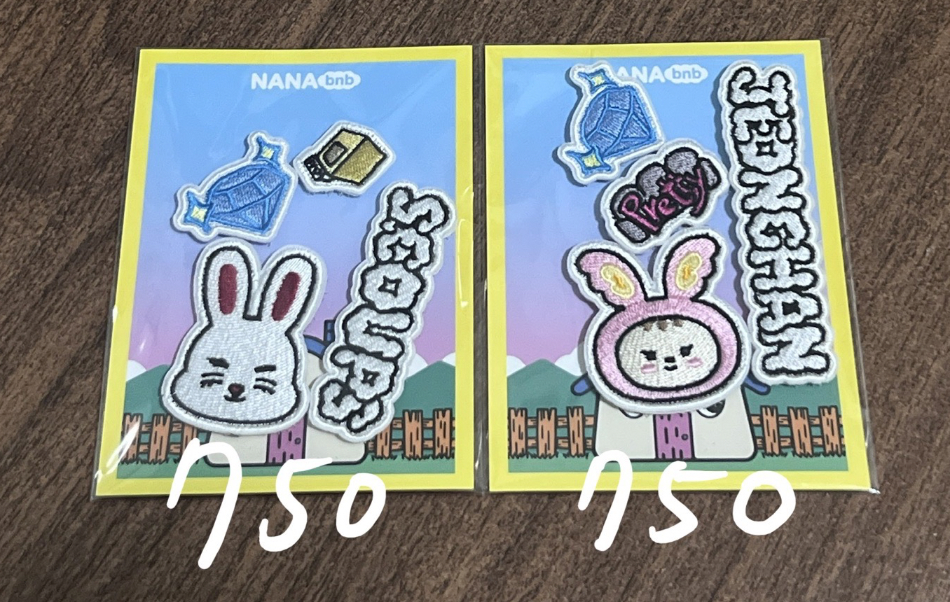 miniteen 哲/漢 魔鬼氈布章