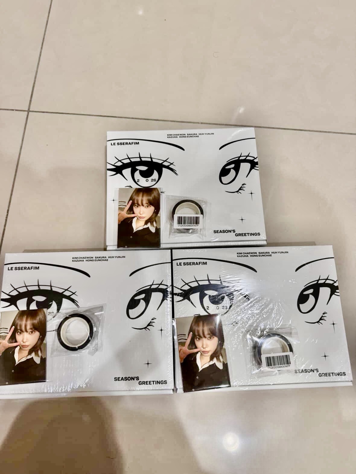 LE SSERAFIM 2026年曆 WEVERSE版
