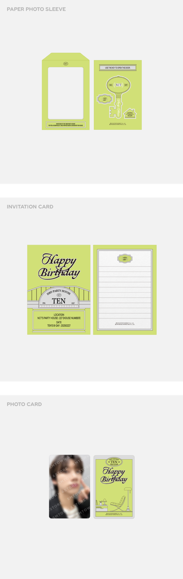2025 生日卡 TEN