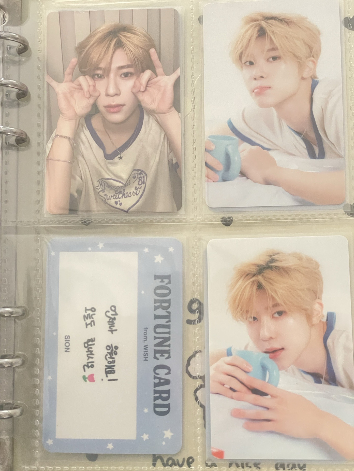 sion 吳是溫年曆後續隨機卡