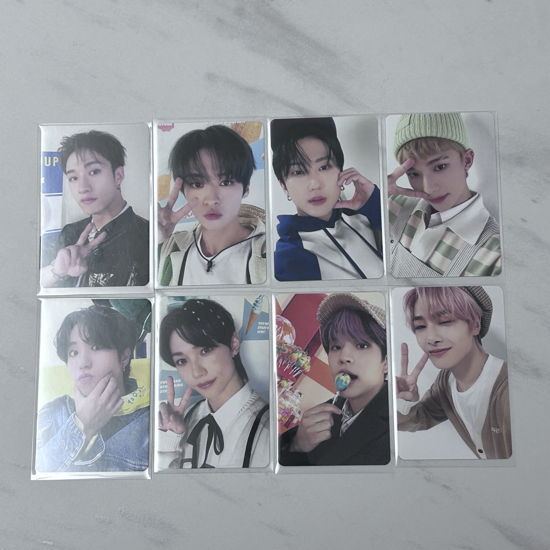 ［兩組共16張］2023 年曆 年曆卡 紅 ver. &2023 年曆 年曆卡 黃 ver.