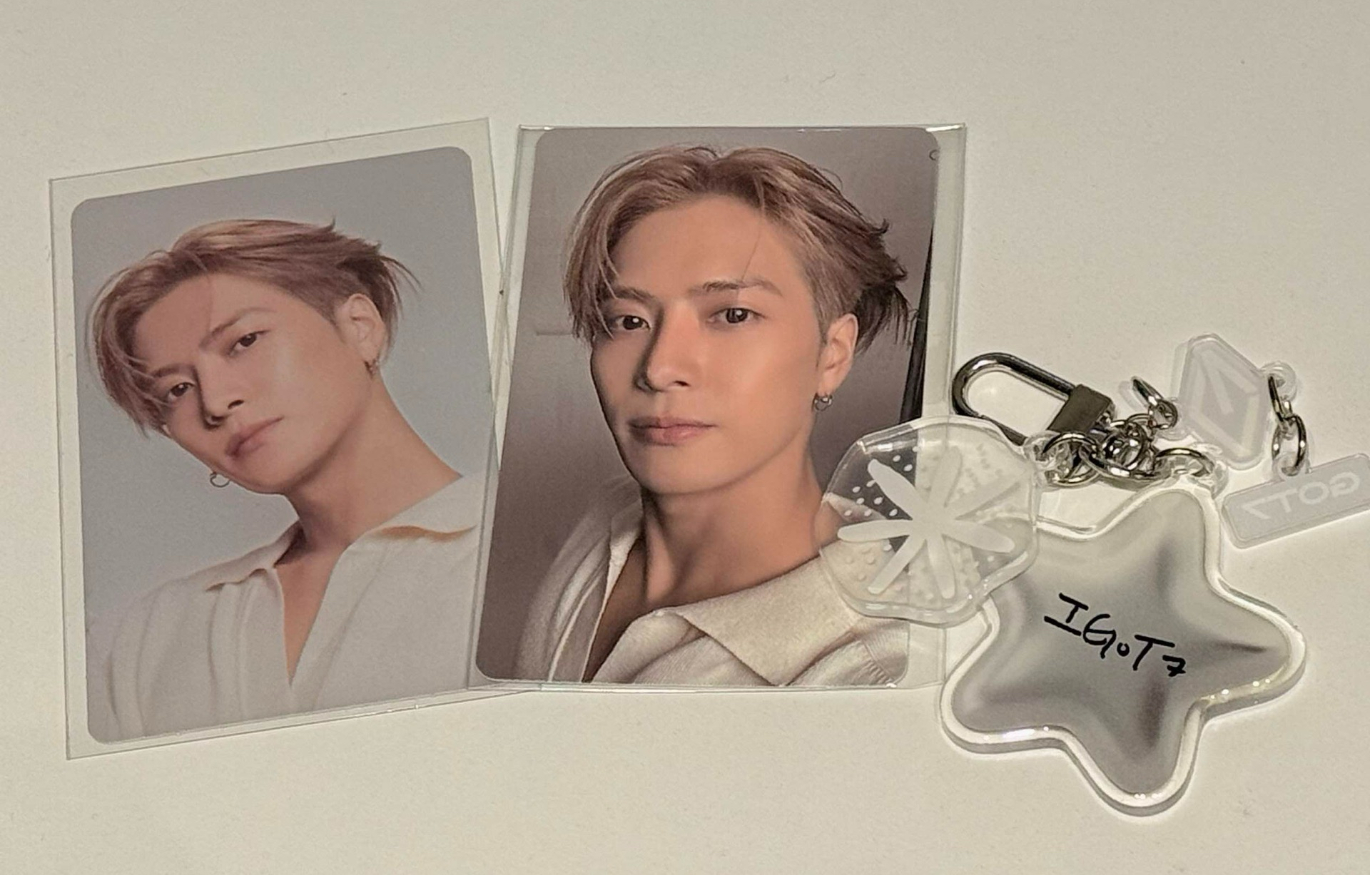 嘉爾星星吊飾+嘉爾小卡