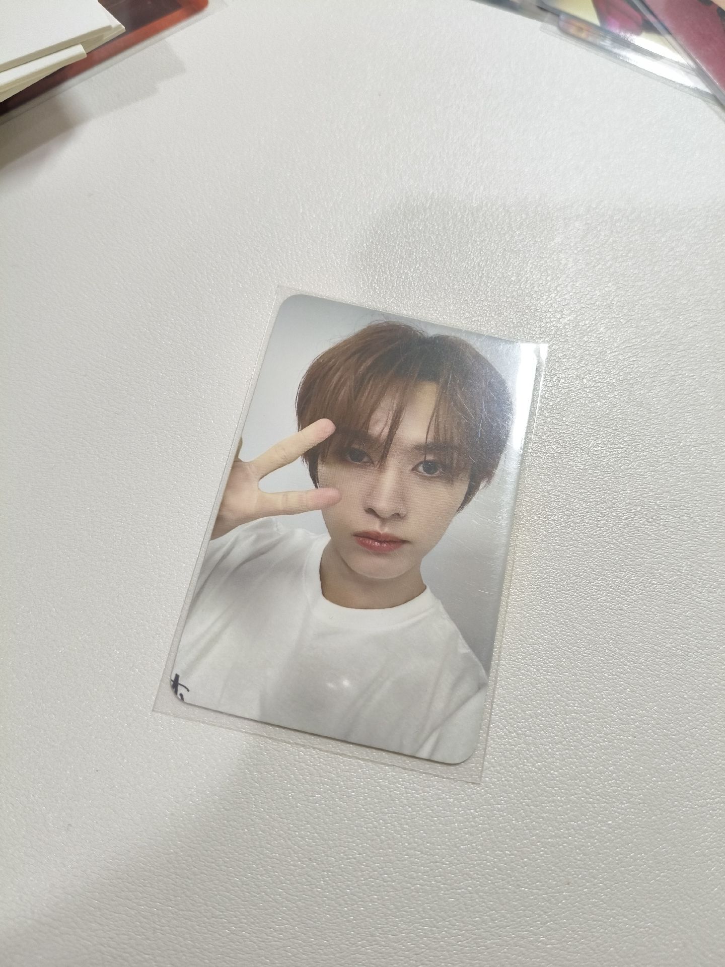 “嗨嗨！今天做什麼了！！“中背