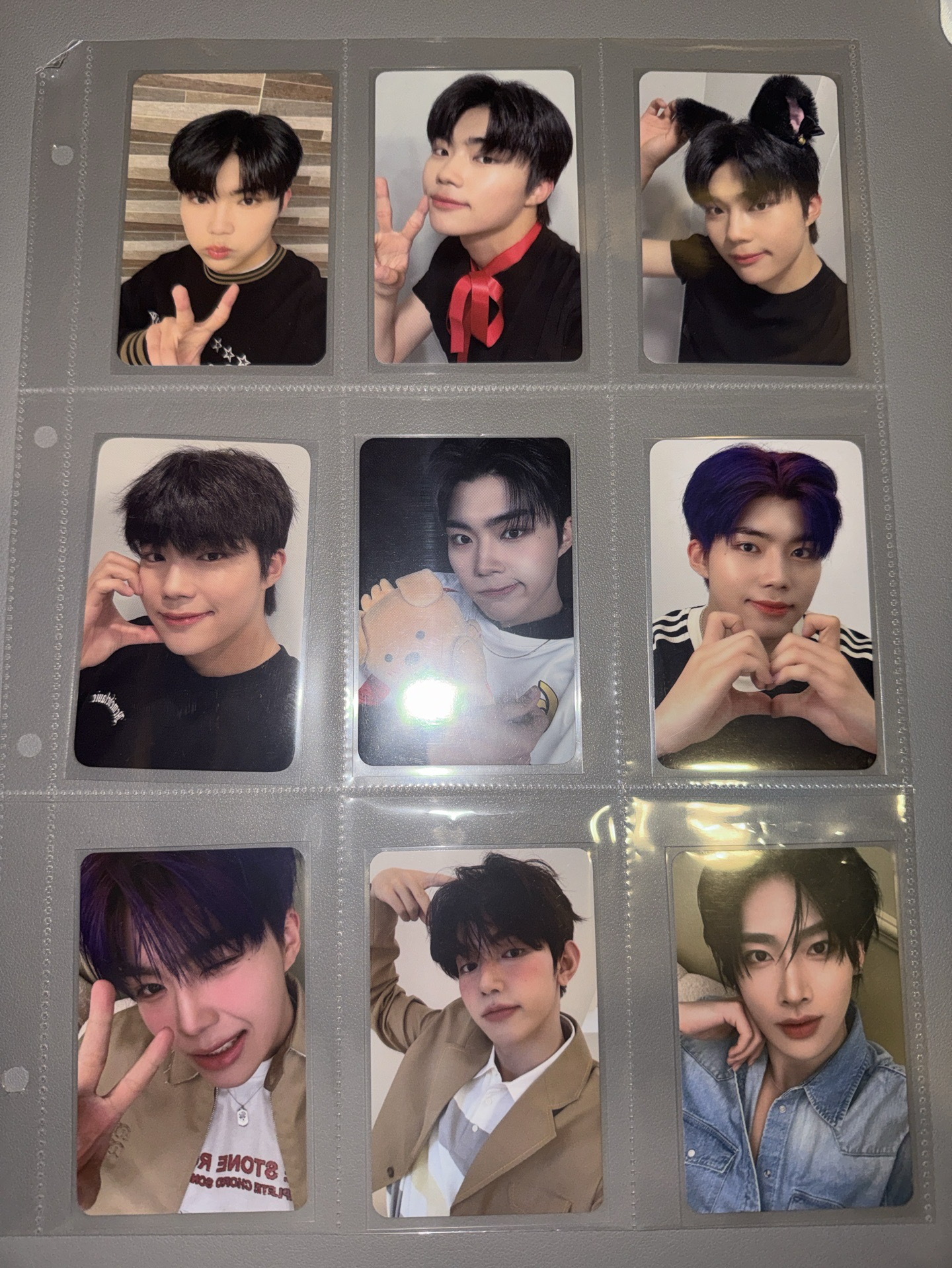 ZB1雄昊鋭旭特典卡代言卡