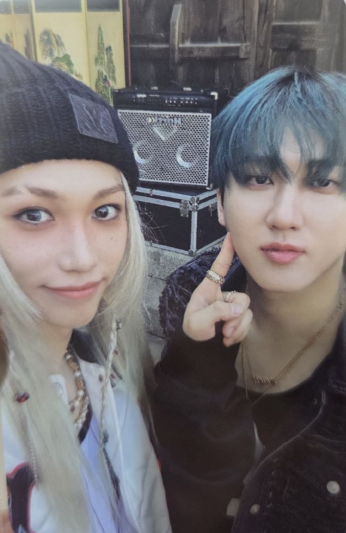 Stray kids 合(HOP) 專輯卡 Skzhop ver. 雙人卡 彬菲