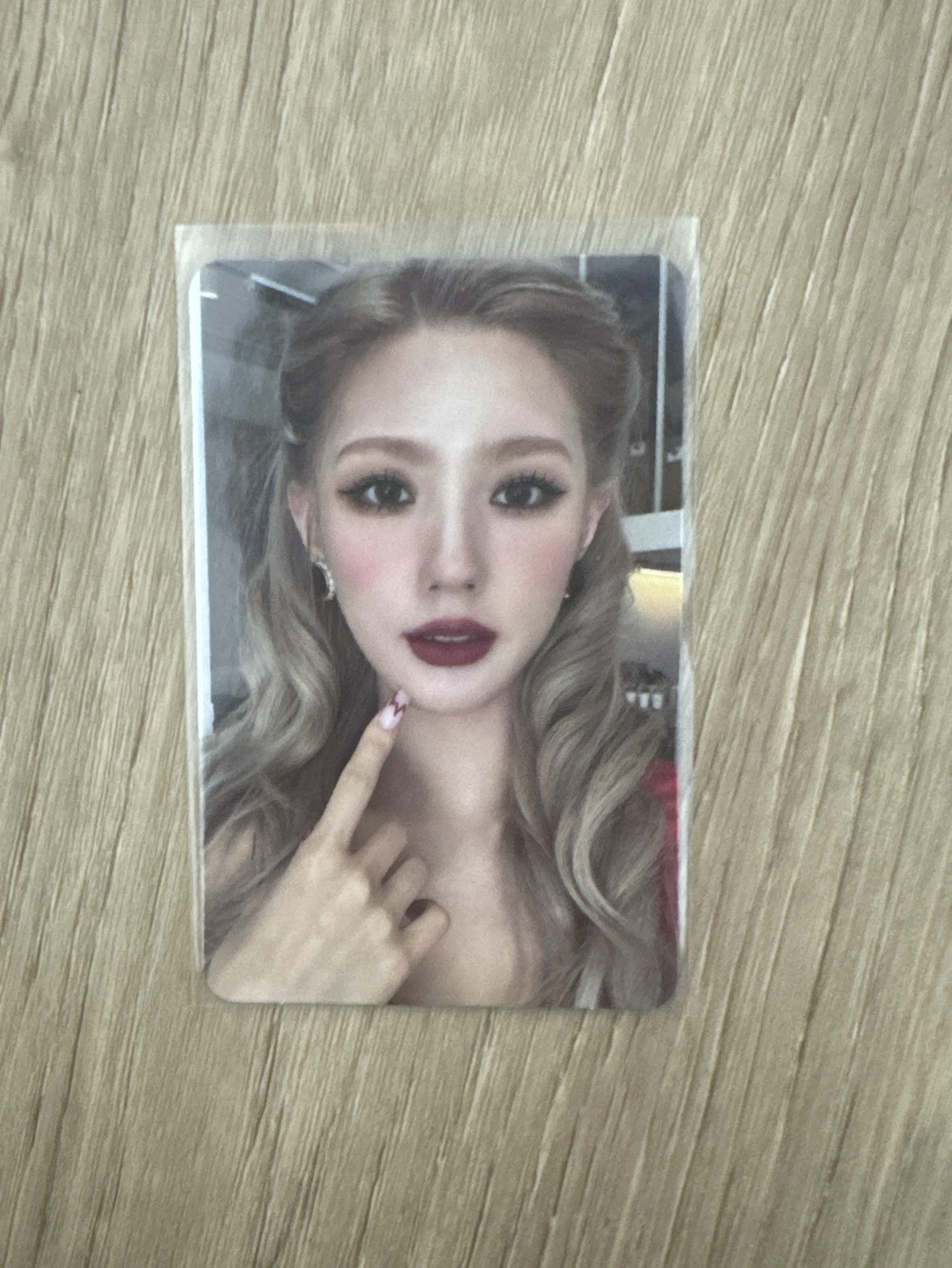 I-dle miyeon 薇娟 麵 I love 新娜拉特典1.0