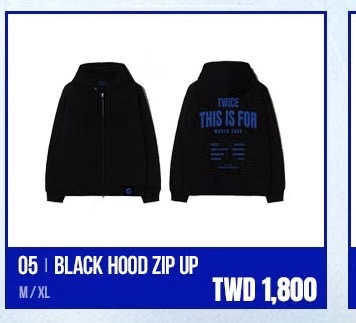 TWICE 高雄快閃店 外套 M號
