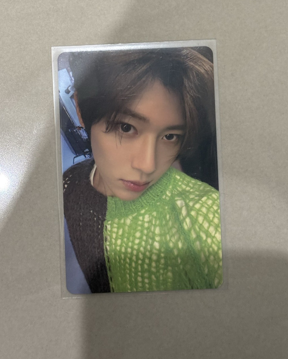 nct wish sion LOGin 隨機卡B版