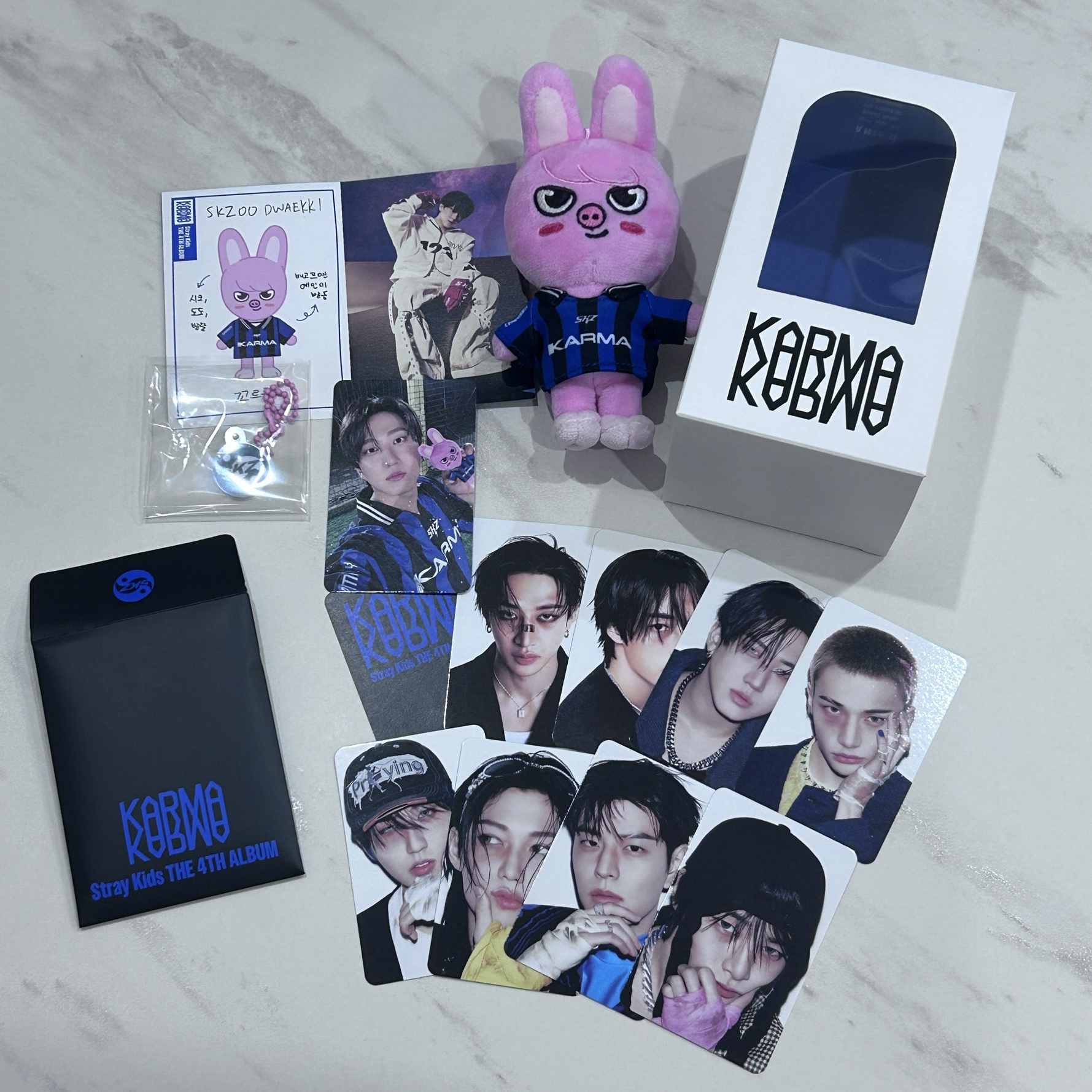 ｜STRAY KIDS｜🩵徐彰彬ChangBin — KARMA 娃娃玩偶 電子專 Skzoo ver.