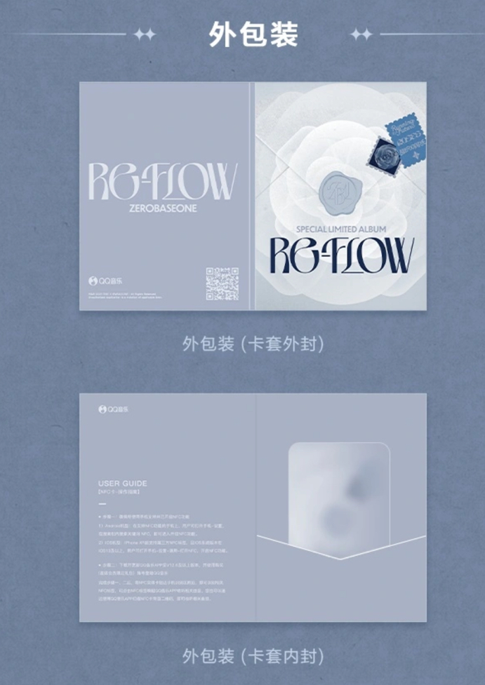 ZB1 QQ音樂超級會員限定禮包卡