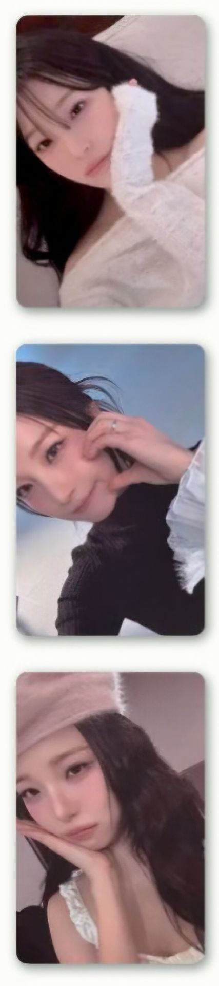 fromis_9 韓安 fromm 訂閱卡 白