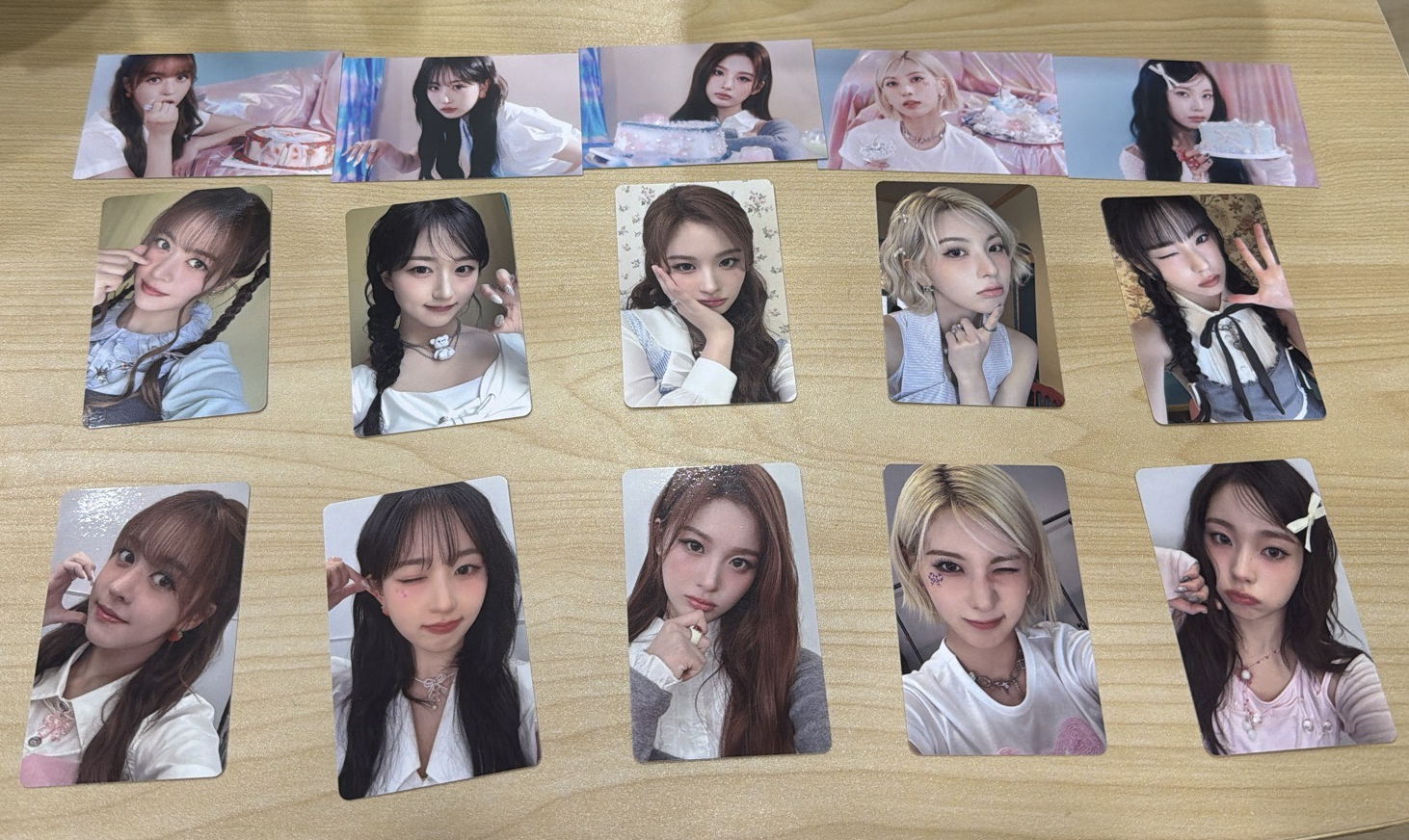 NMIXX 三期會員卡(小卡2+名片卡1)