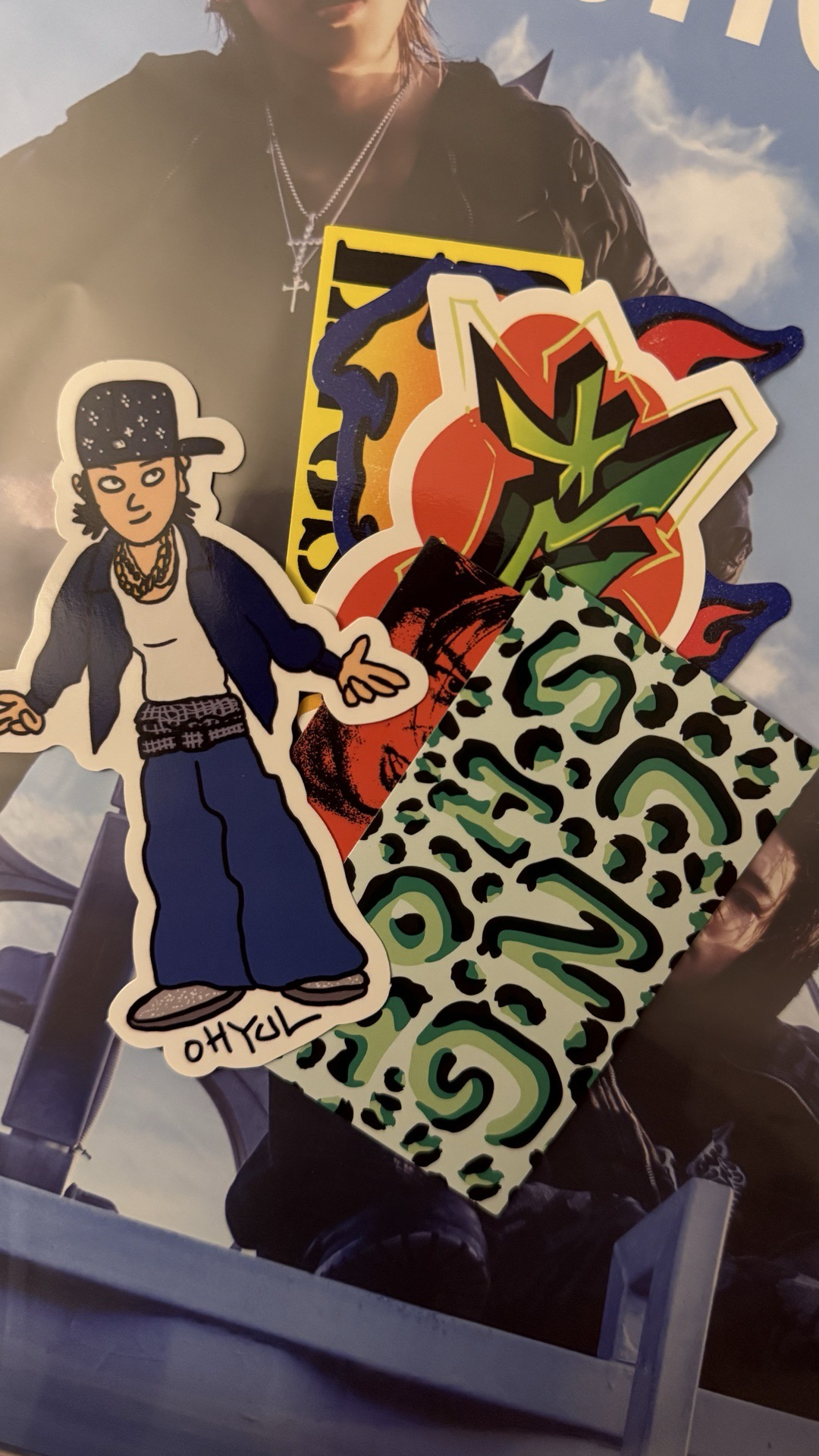 LNGSHOT 雜誌版 專卡貼紙