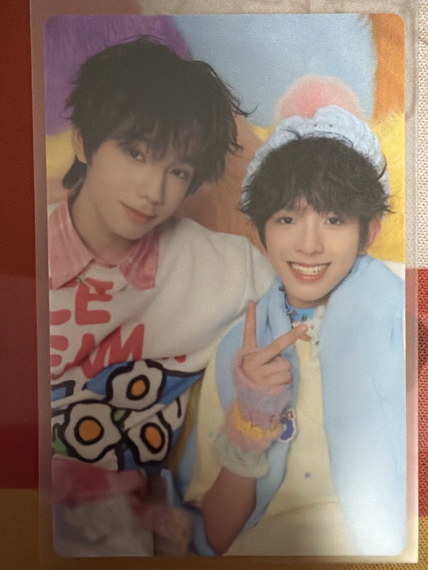 王櫓杰x陳浚銘台曆雙人卡