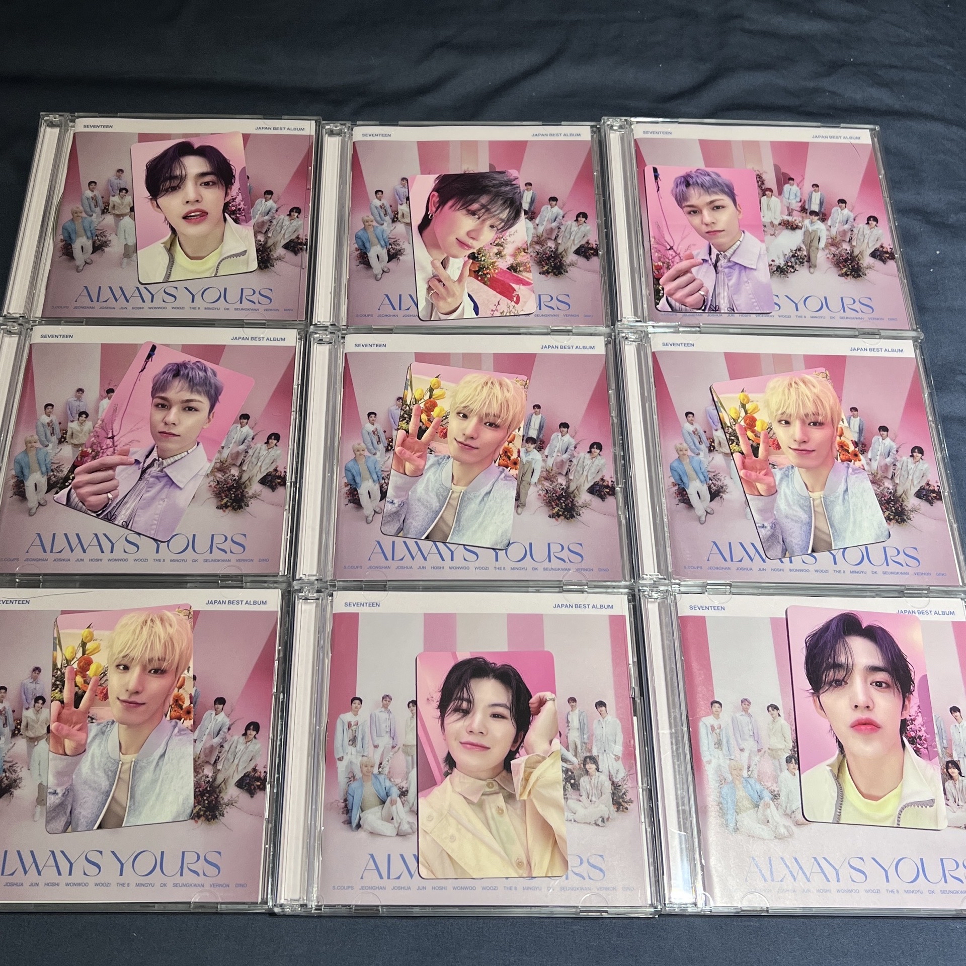 限時大特價 SEVENTEEN 日專全專含卡