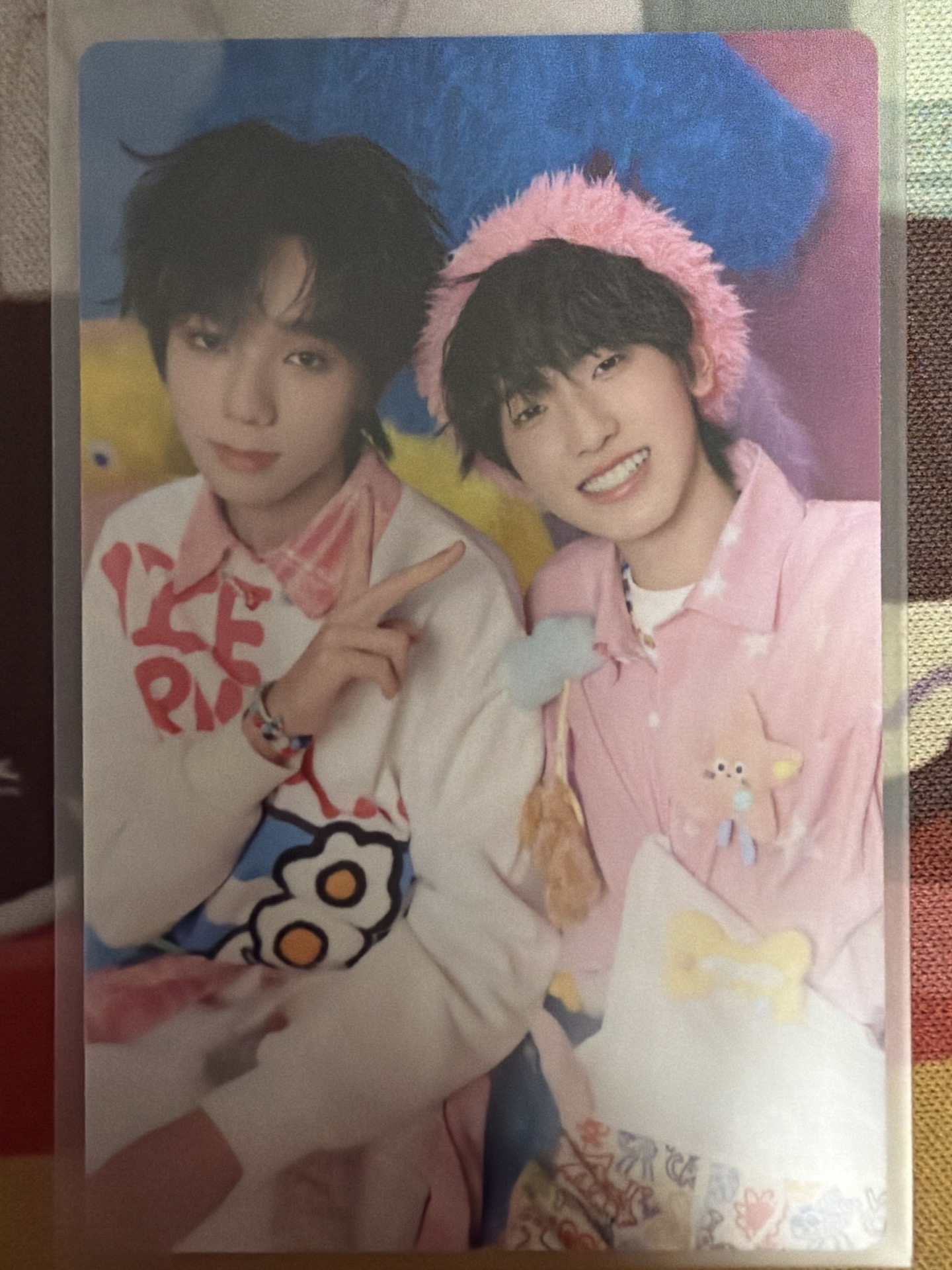 王櫓杰x左奇函台曆雙人卡