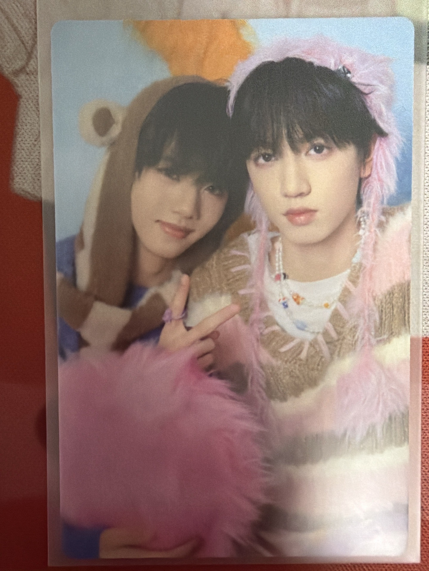 張桂源x張函瑞台曆雙人卡