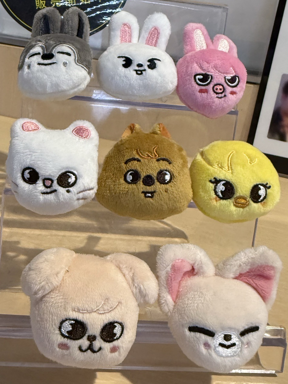 展覽 SKZOO 娃戒指