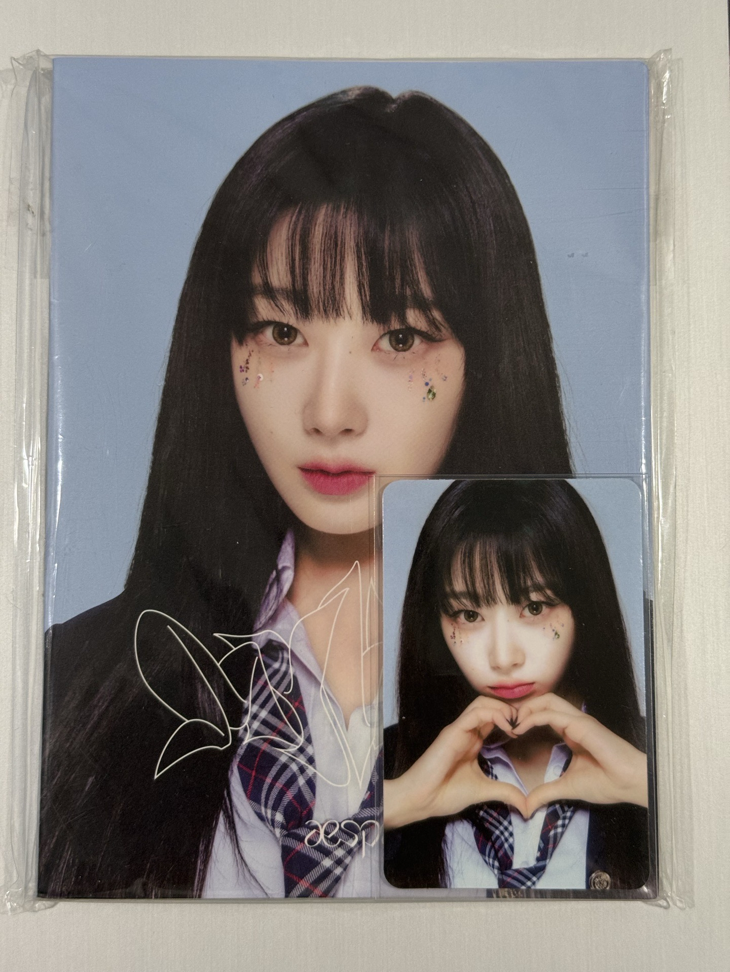 aespa MYWORLD 明信片書吉