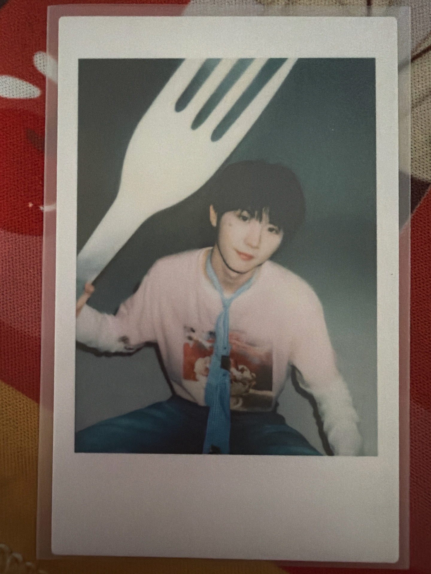 馬嘉祺台曆叉子拍立得