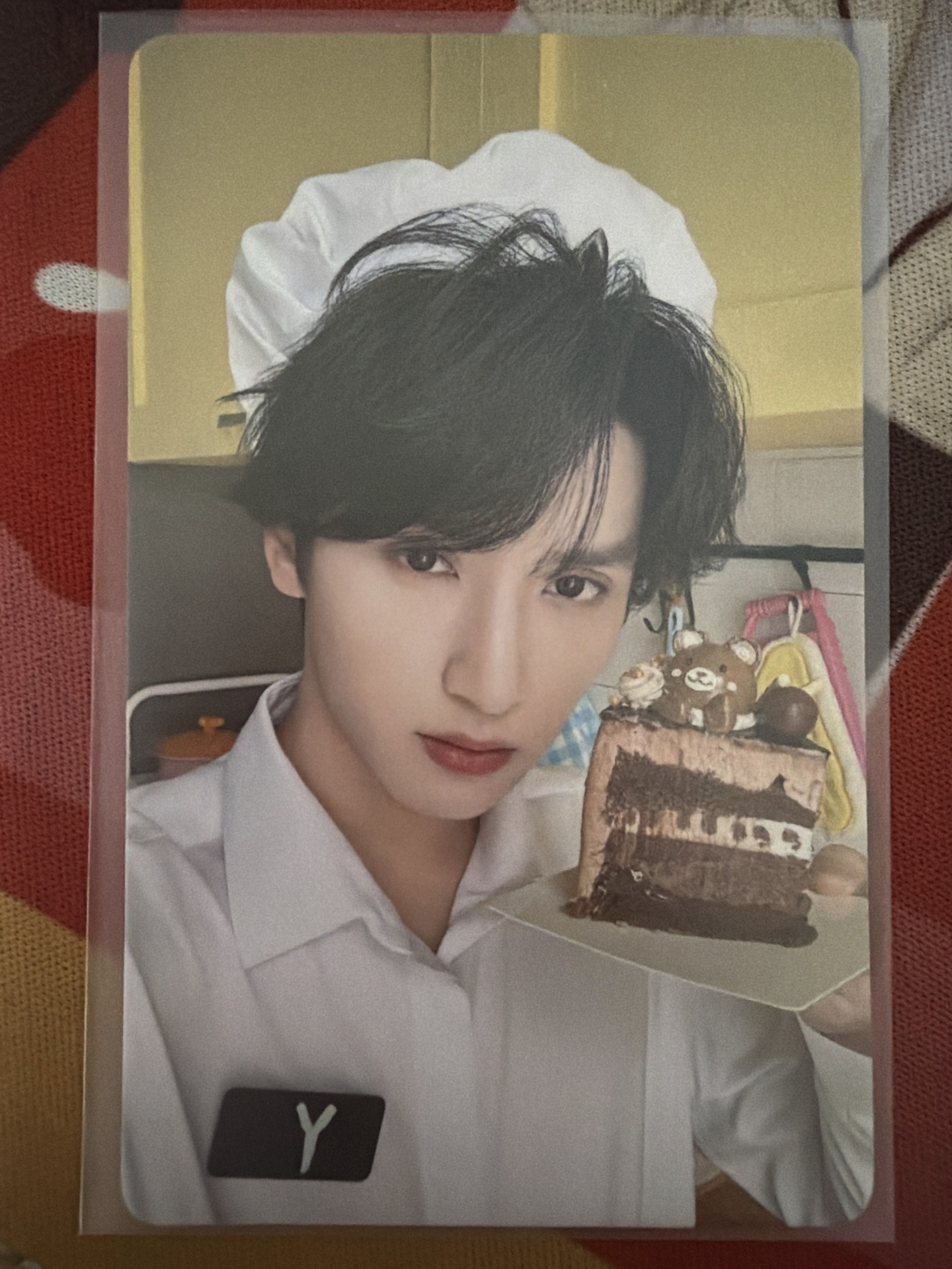 嚴浩翔台曆蛋糕小卡