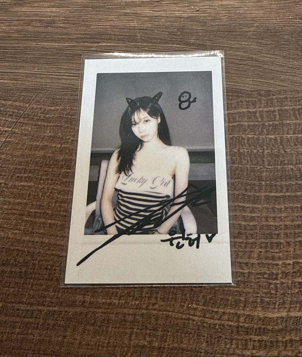 Rich Man sr 特典卡 拍立得冬