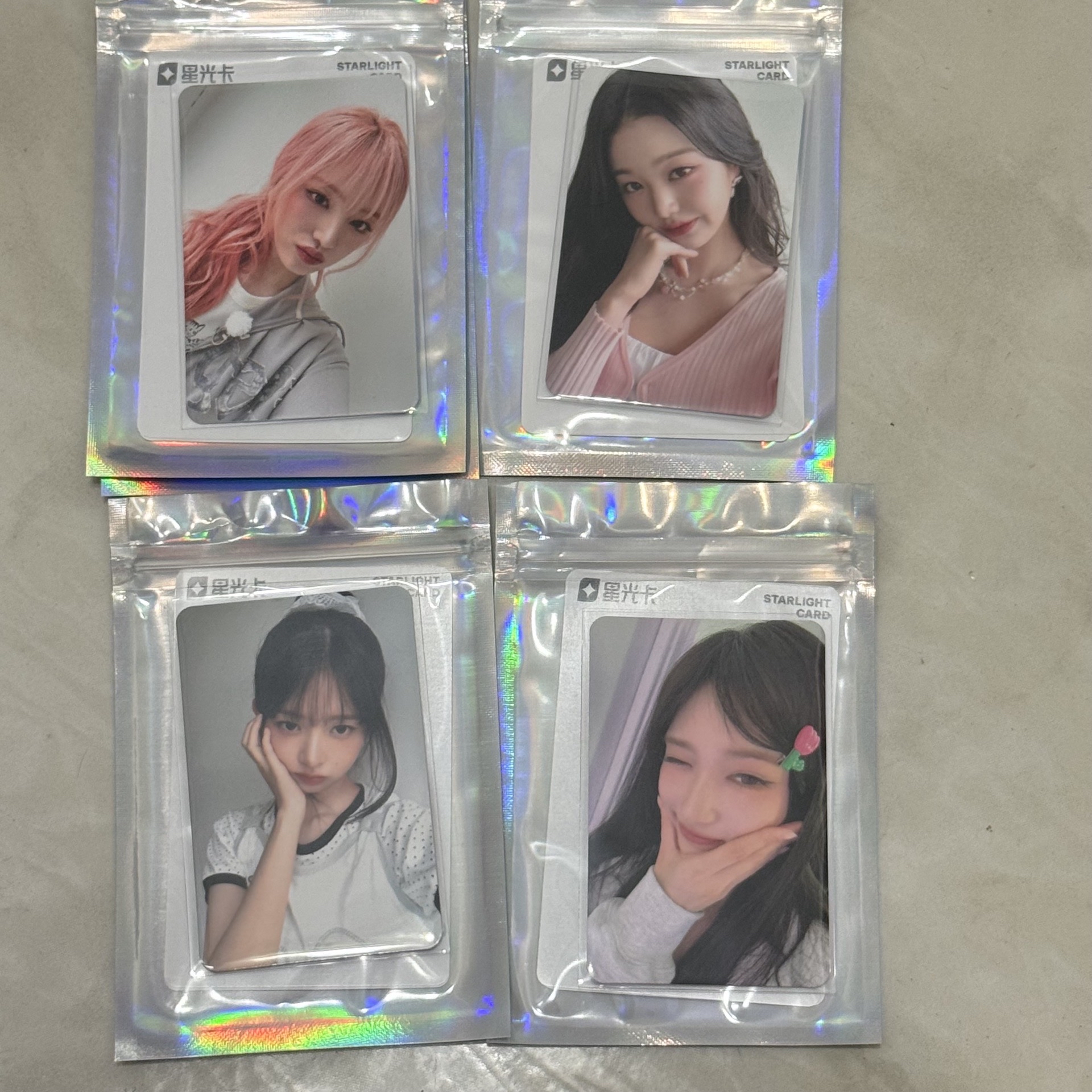 IVE  secret星光卡 四星+中文卡背