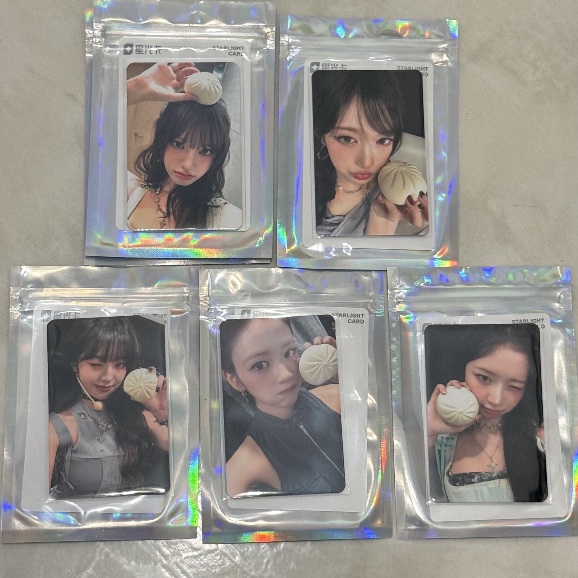 IVE secret 星光卡 三星+中文卡背+小籠包