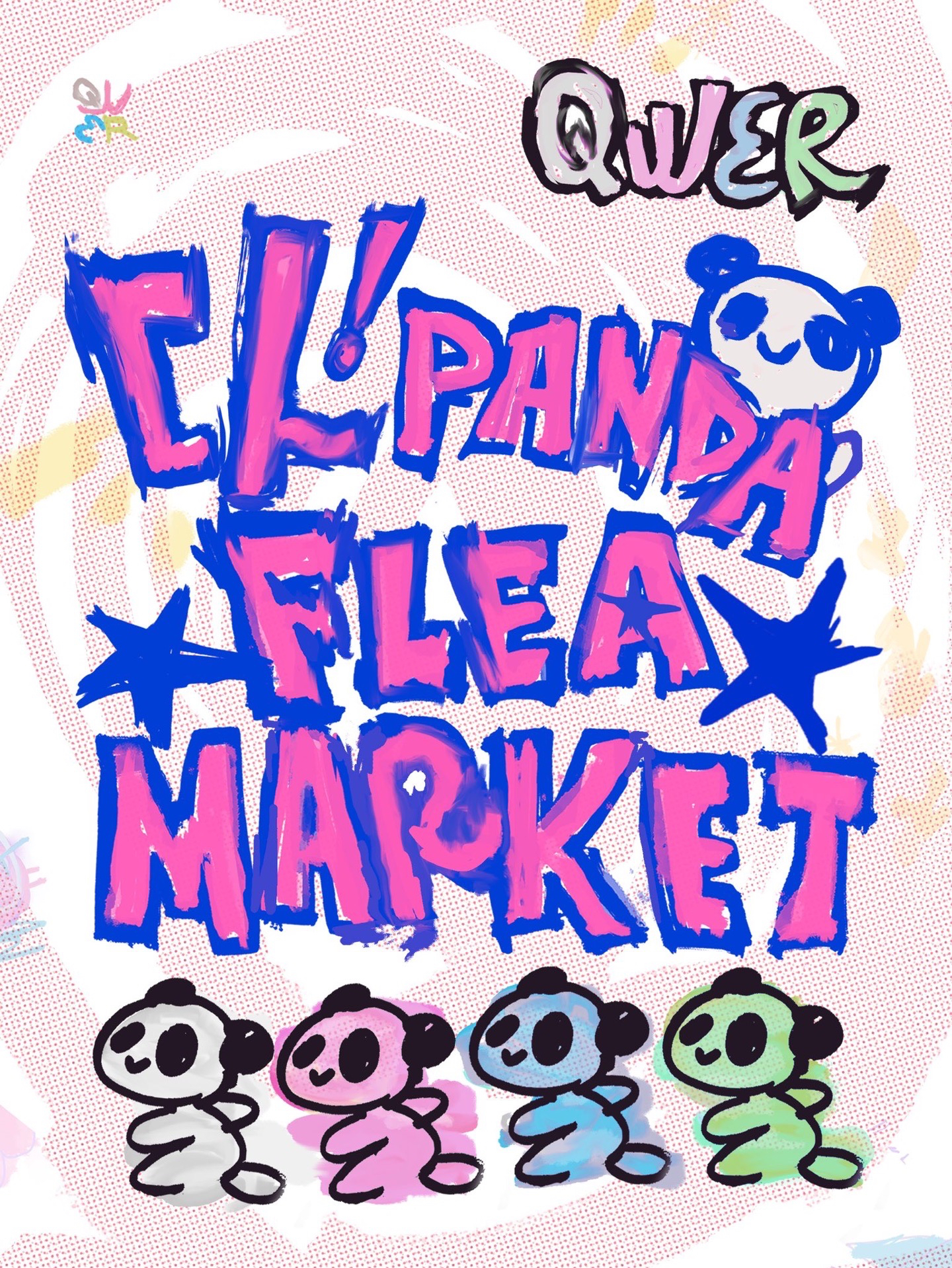 QWER Da!Panda 🐼 Flea Market