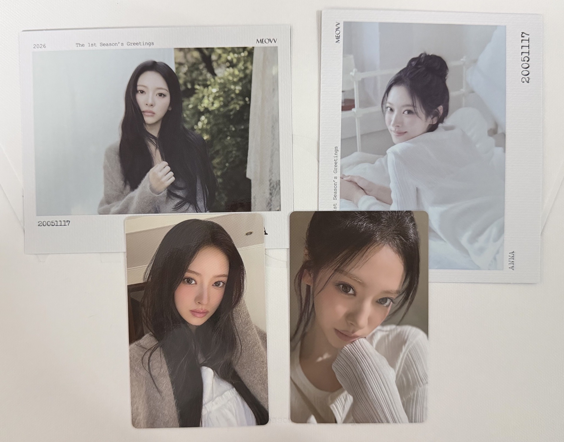 meovv 2026年曆 各成員set