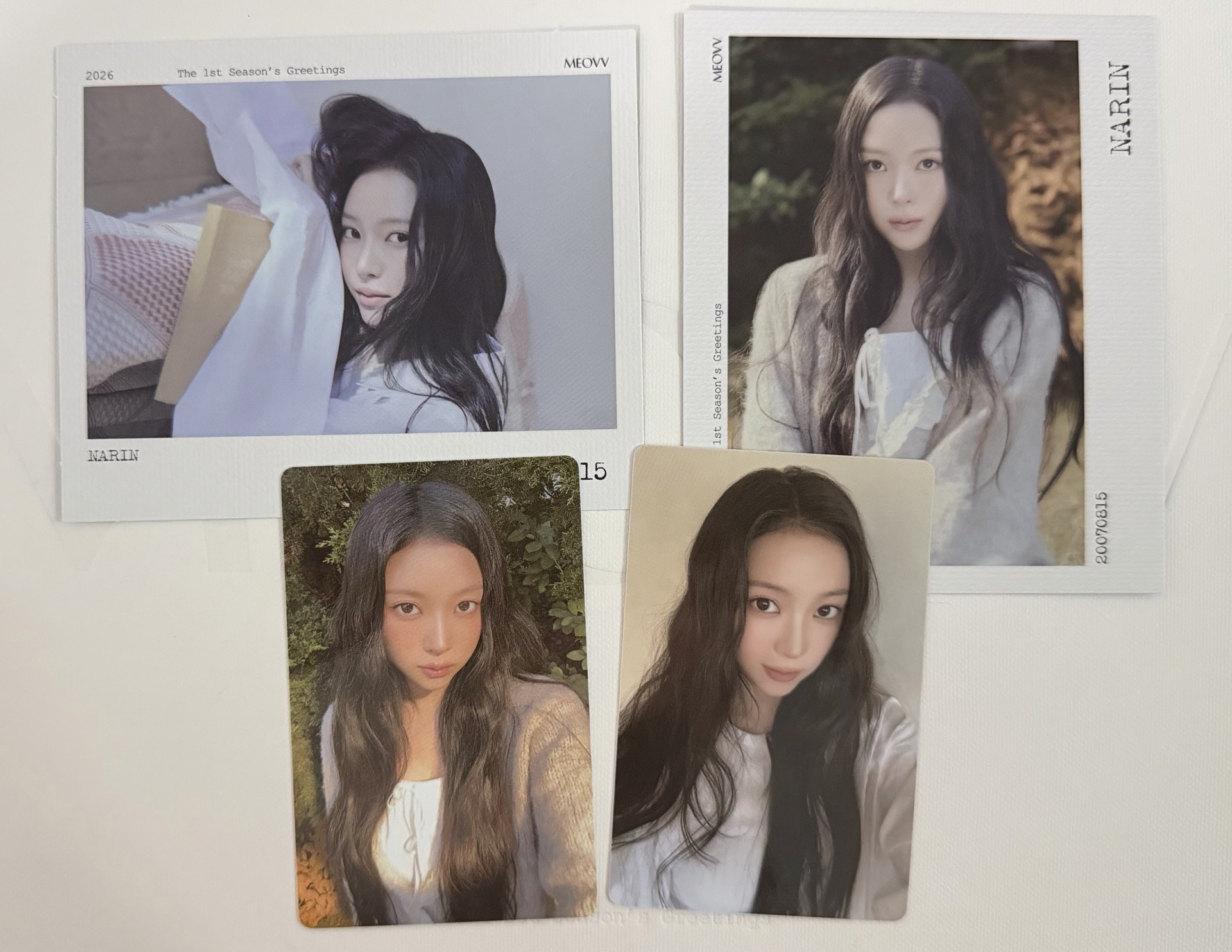 meovv 2026年曆 各成員set