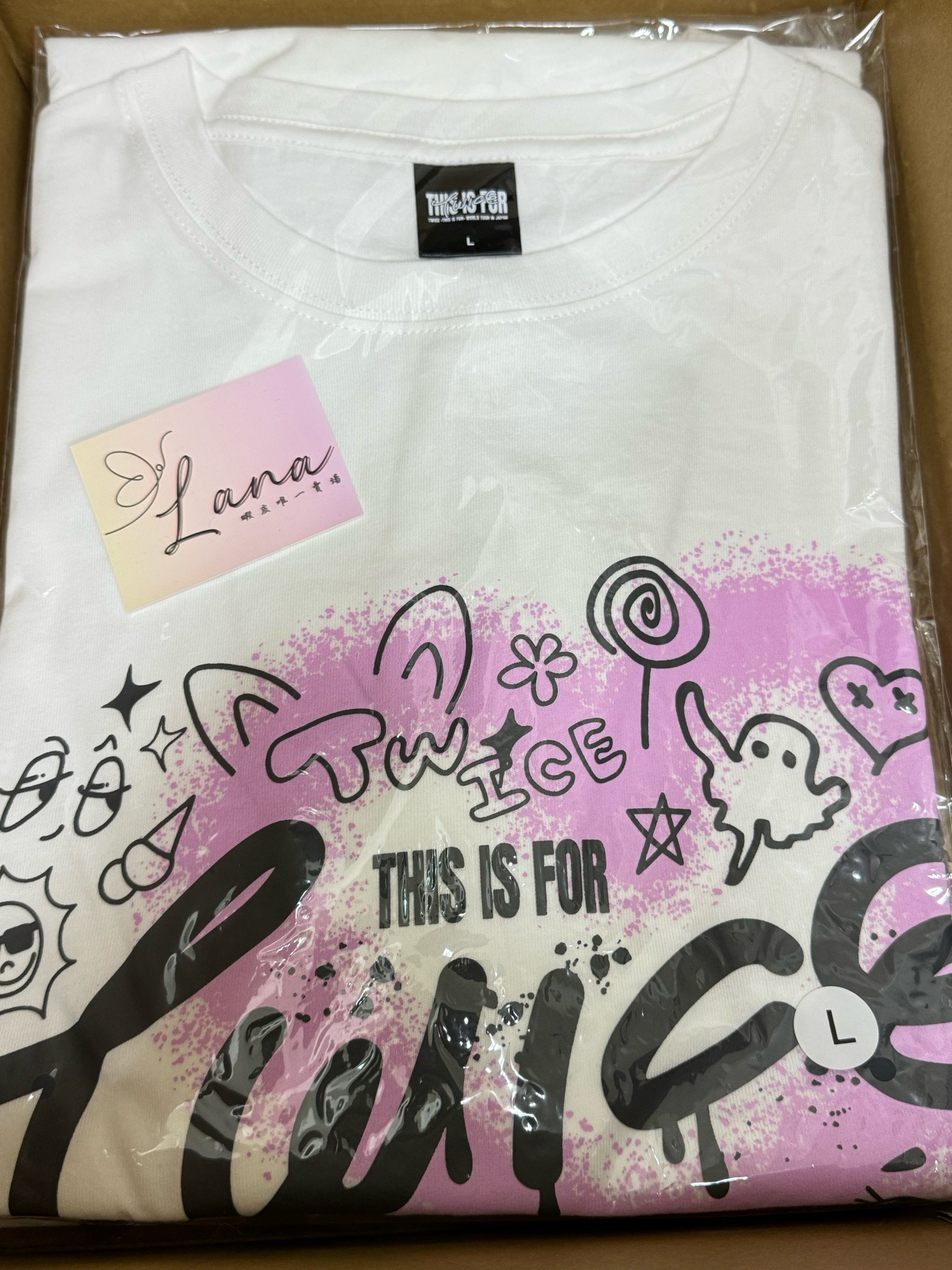 六巡 服飾衣著 日周 This is for白T L號