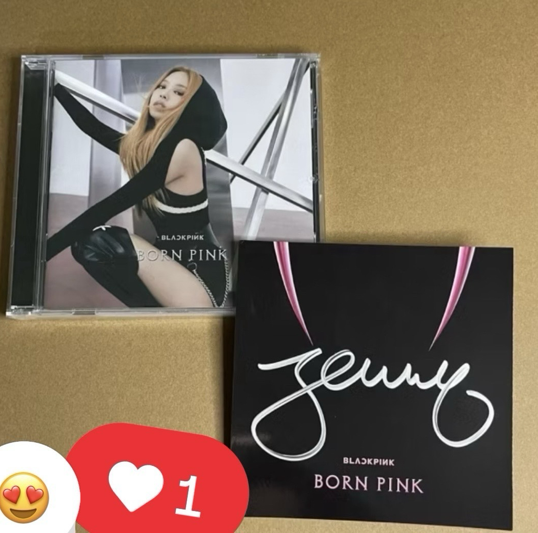 BORN PINK Jennie 親簽
