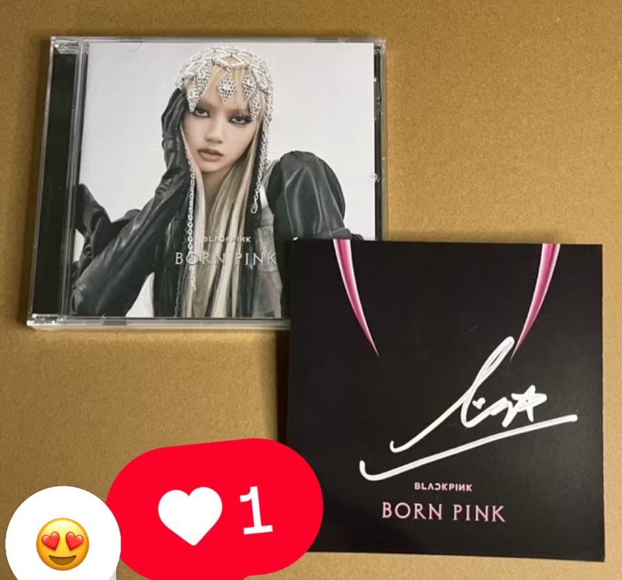BORN PINK Lisa親簽