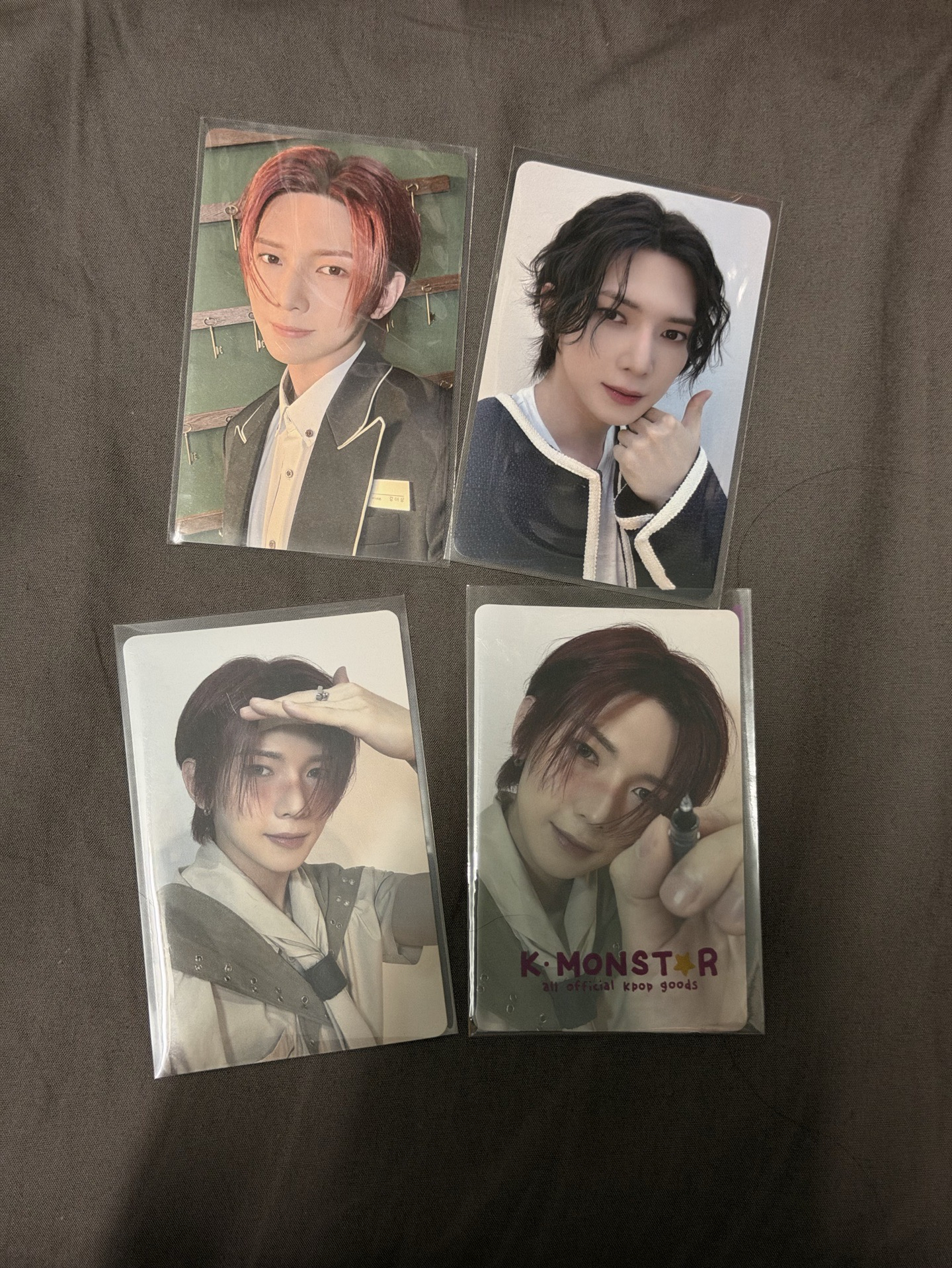 呂尚小卡 四張不拆