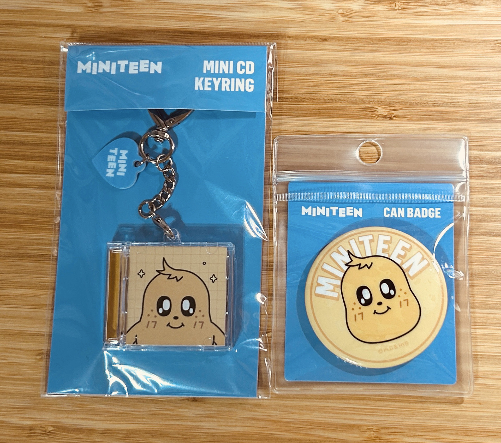 SEVENTEEN MINITEEN 迷你CD鑰匙圈 徽章 奎