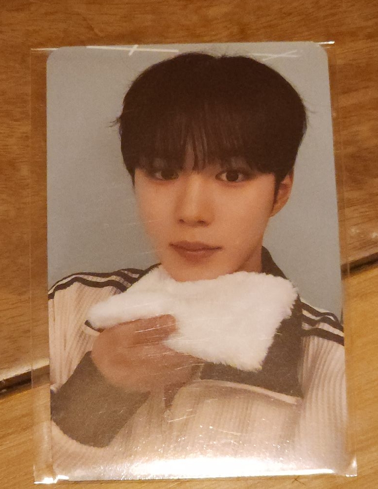 迷一 mnet 熱敷 特典卡 - 俊抒