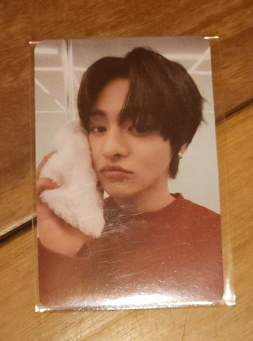 迷一 mnet 熱敷 特典卡 - Leo