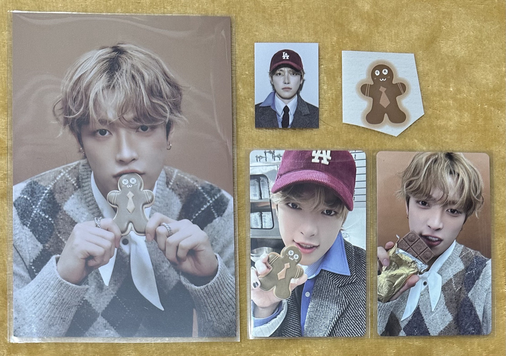 2026年曆固卡個人set-弘中（配置如圖）