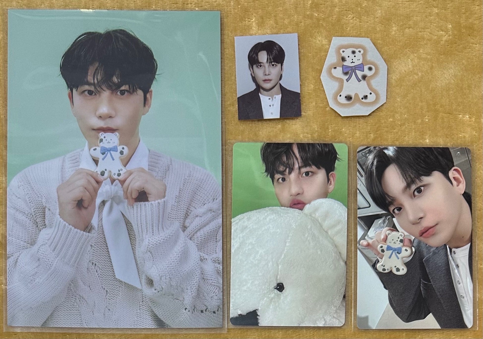 2026年曆固卡個人set-鍾浩（配置如圖）