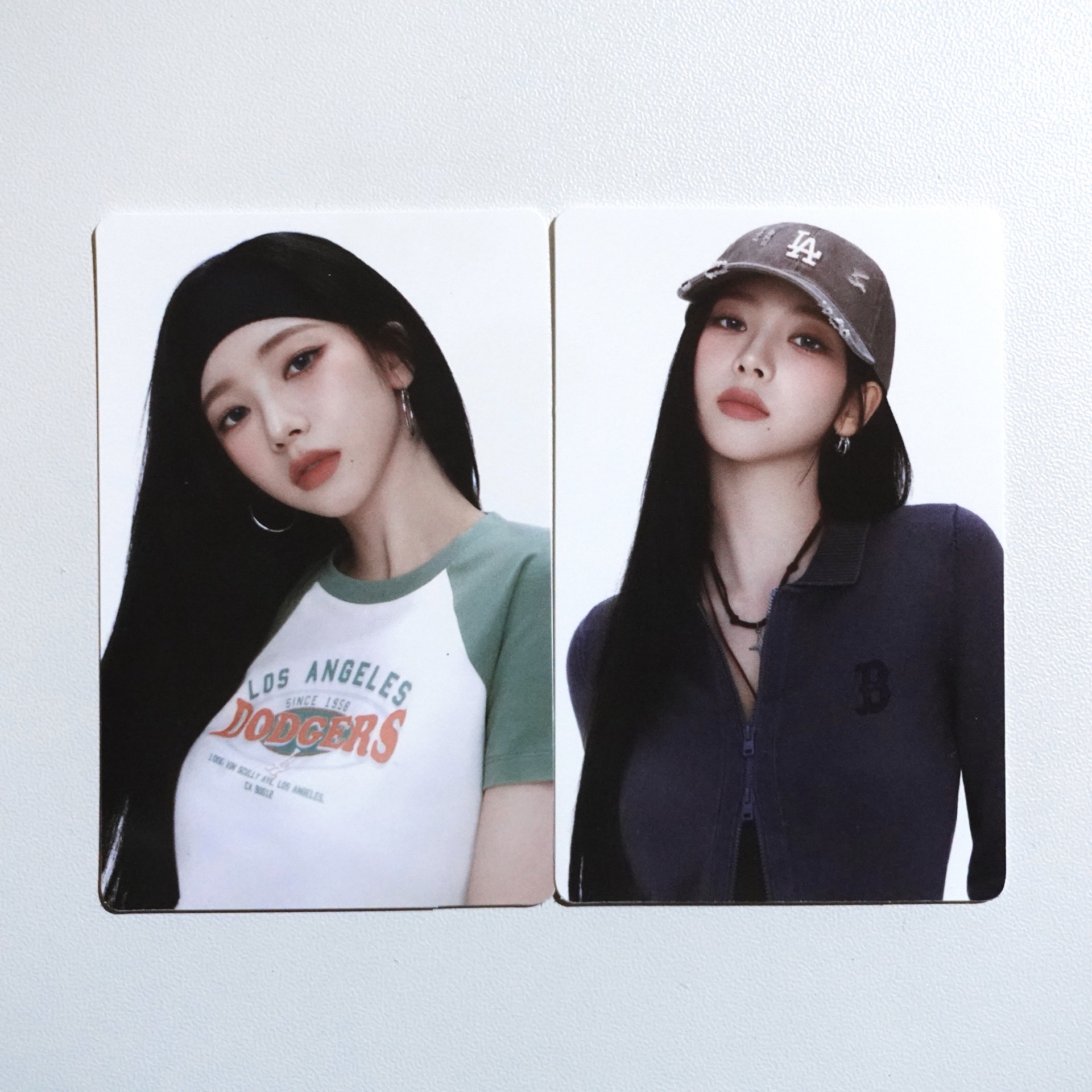 代言卡 MLB柚 韓版一套