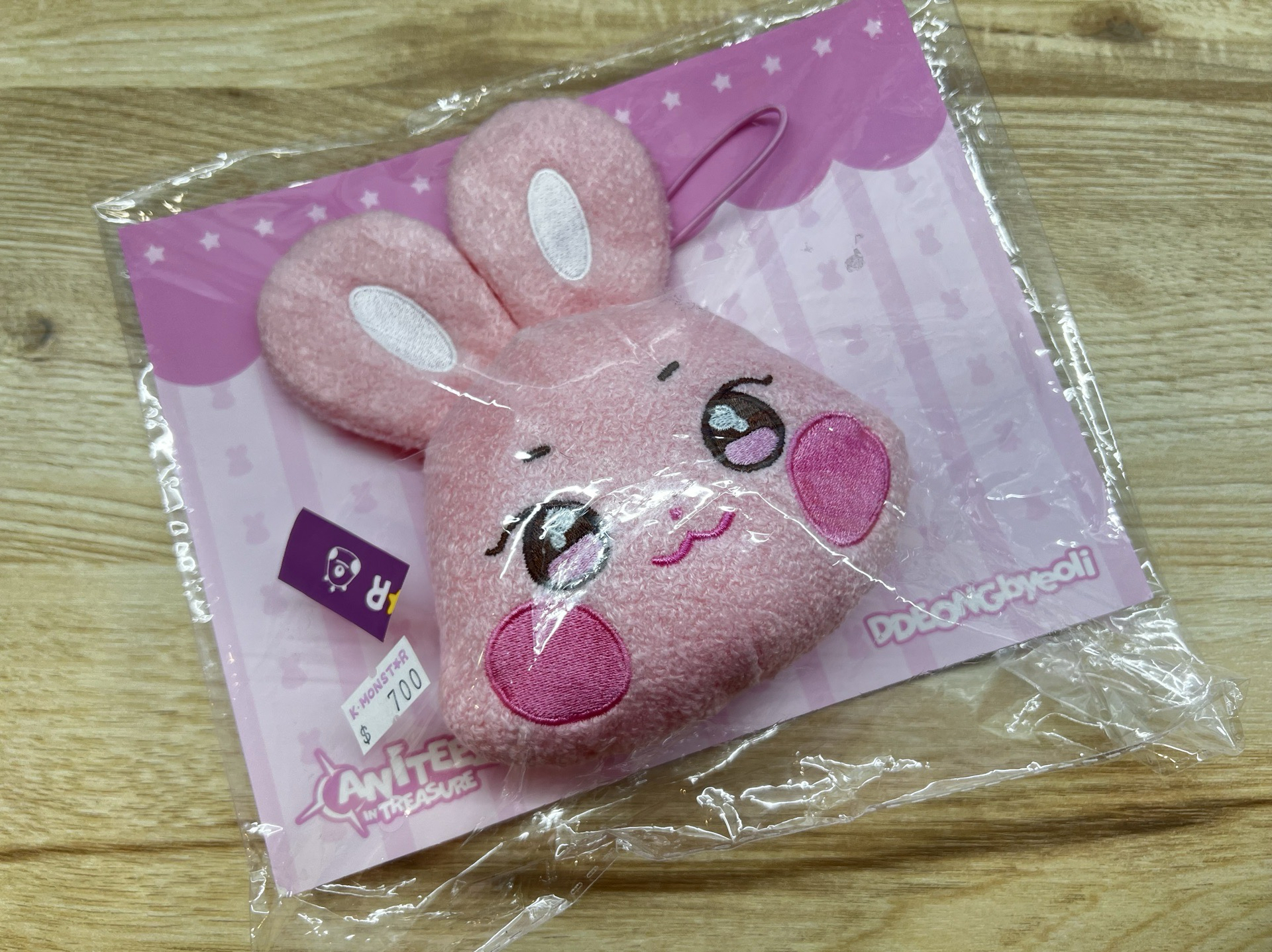 ANITEEZ IN TREASURE 行李吊牌-咚星（贈滿額卡）