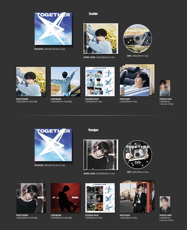 TXT 正規四 成員SOLO全新未拆專 非現貨❗️