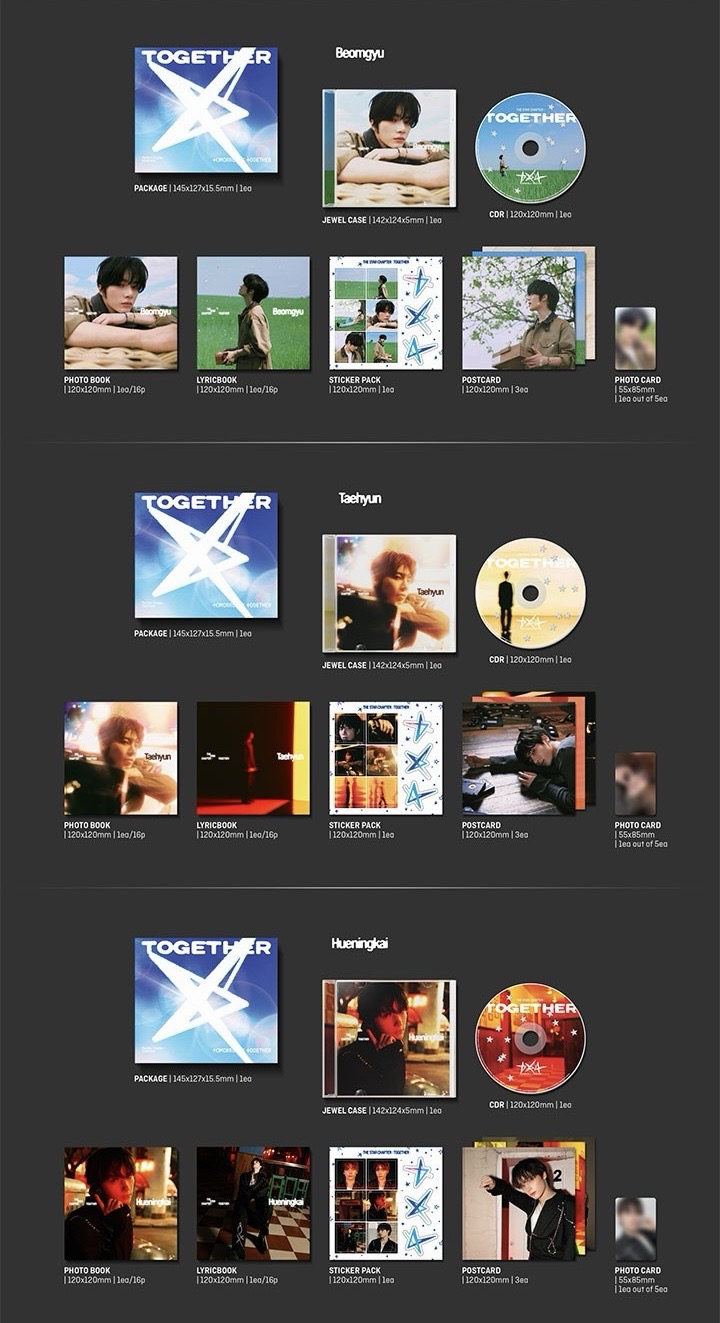 TXT 正規四 成員SOLO全新未拆專 非現貨❗️