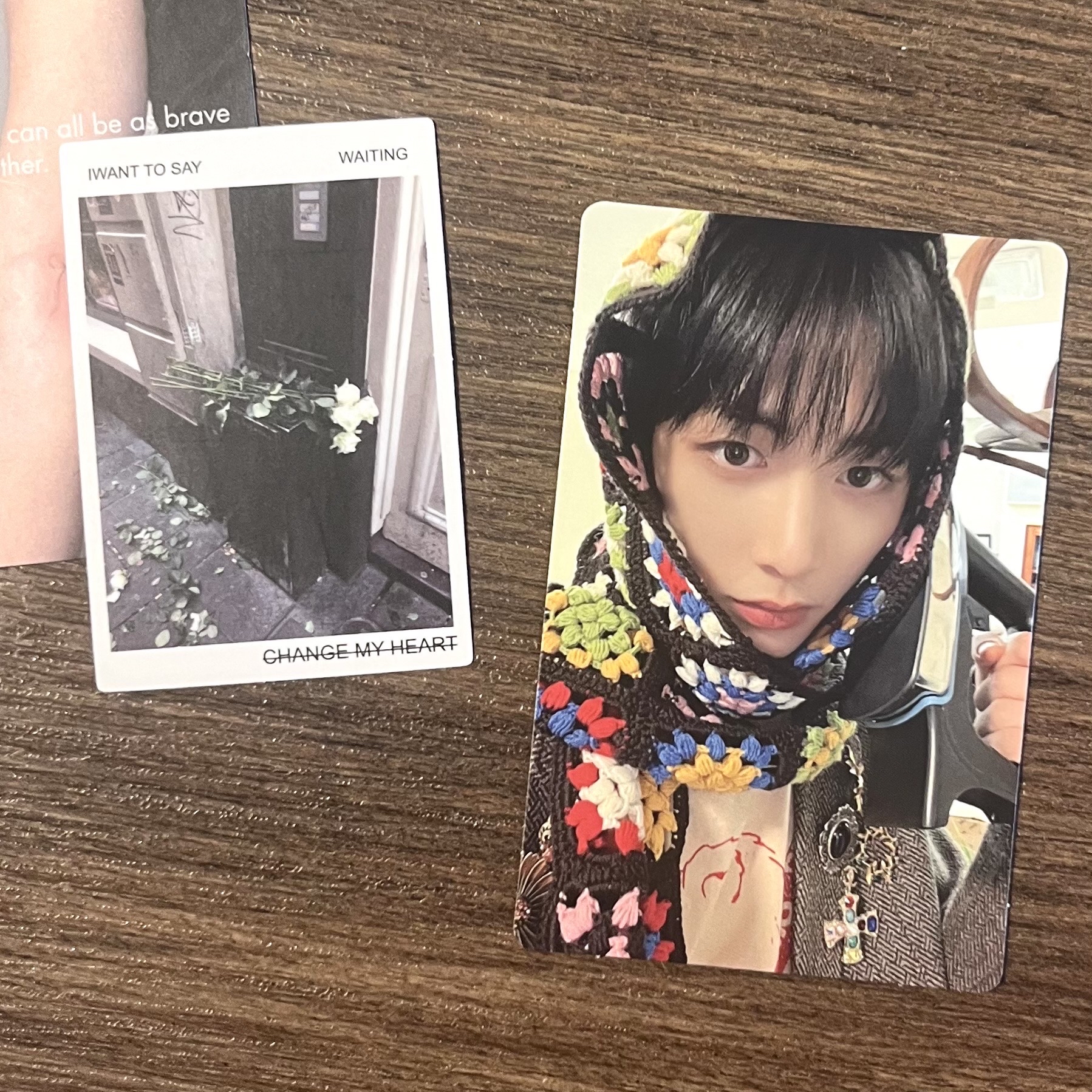 漢東旼 WHO專卡 頭巾山⛰️🐈‍⬛