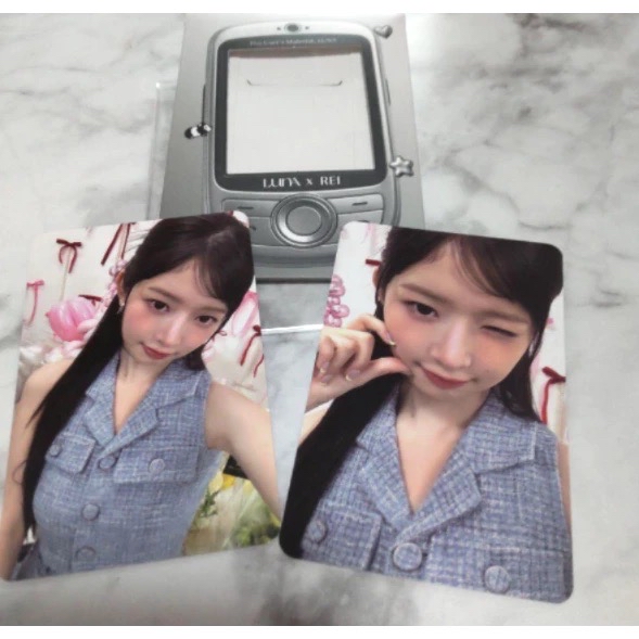 IVE Luna 直井怜 Rei 化妝品 限定 代言卡