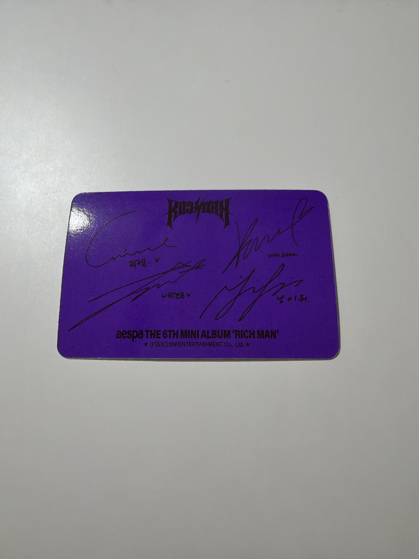 Rich man吉他專團卡！