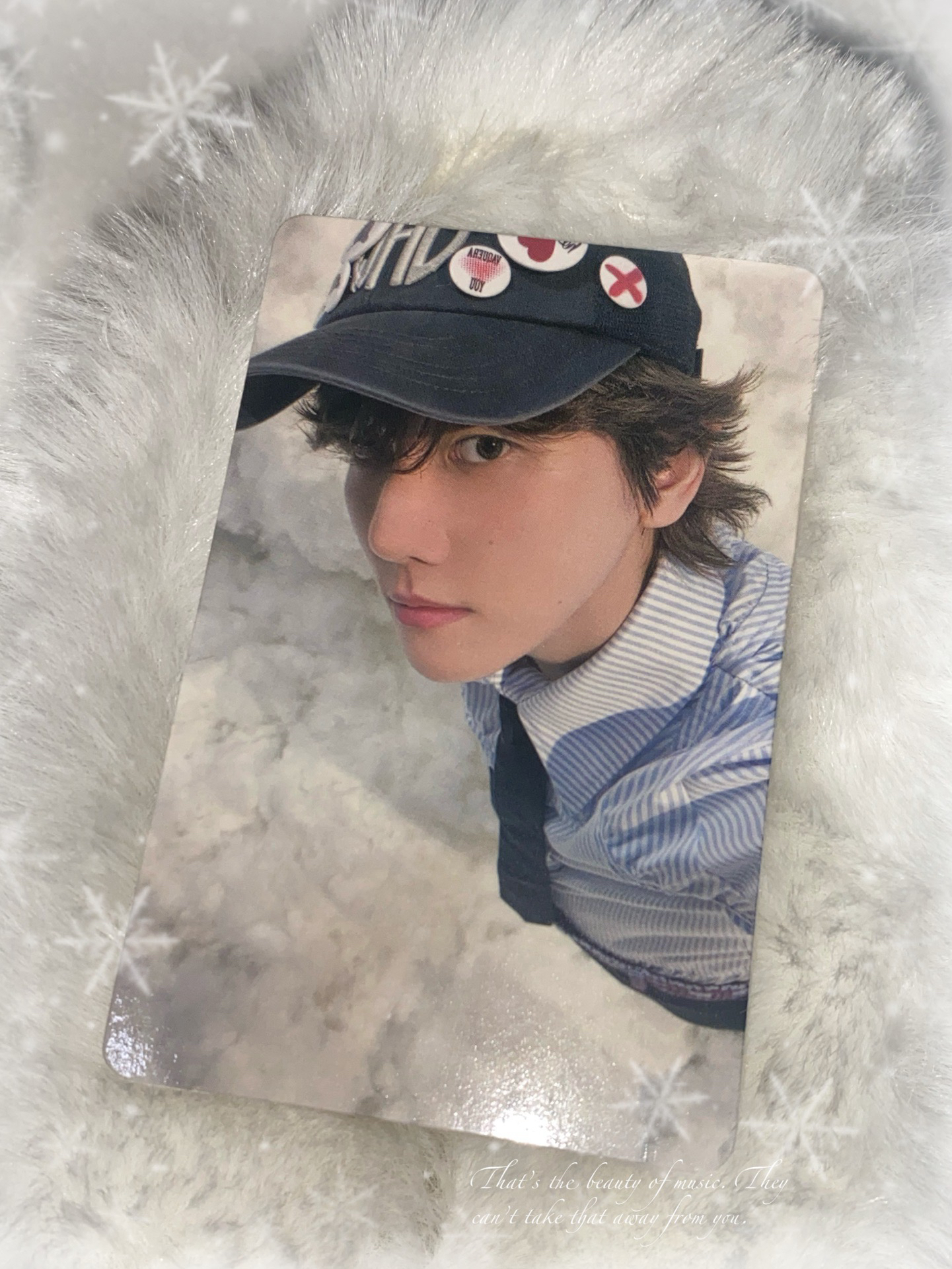 EXO BAEKHYUN bolo5專輯卡❄️