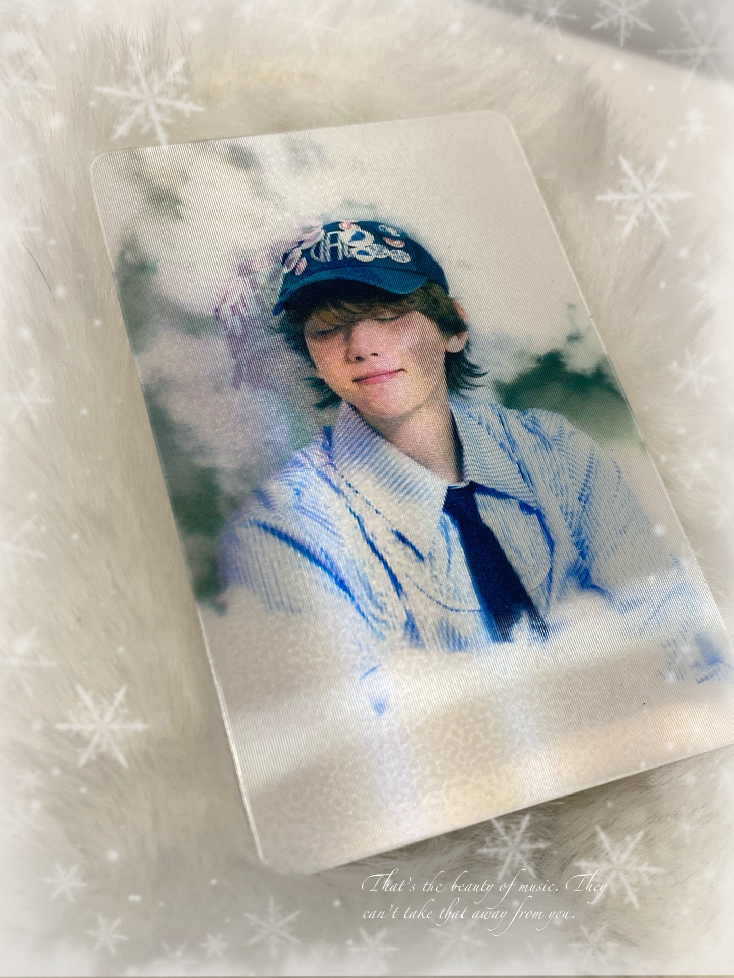 EXO BAEKHYUN bolo5 閃卡