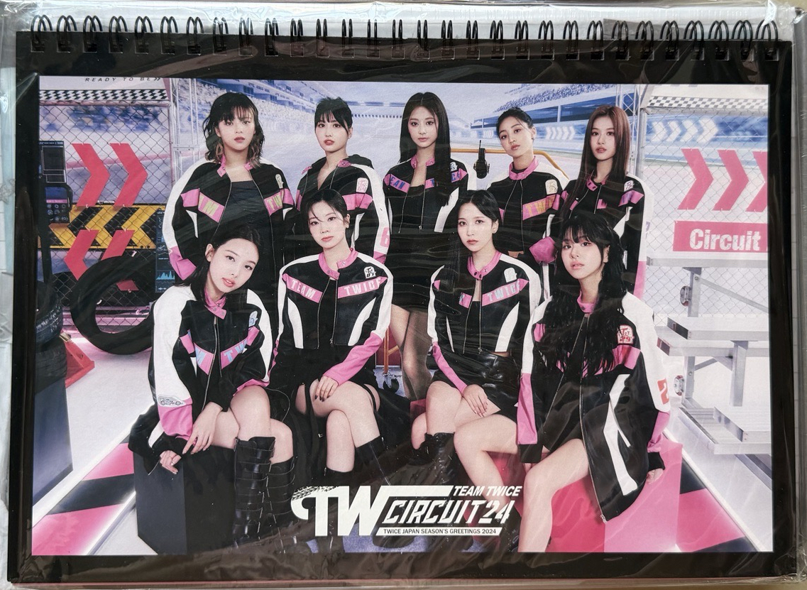 TWICE Circuit 24 2024日本年曆 桌曆